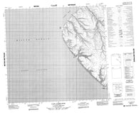 088E11 Cape James Ross Canadian topographic map, 1:50,000 scale