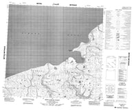 088E15 Shellabear Point Canadian topographic map, 1:50,000 scale