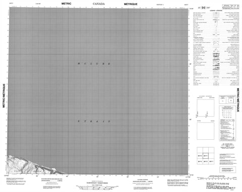 088F07 No Title Canadian topographic map, 1:50,000 scale