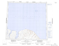 088F Mercy Bay Canadian topographic map, 1:250,000 scale