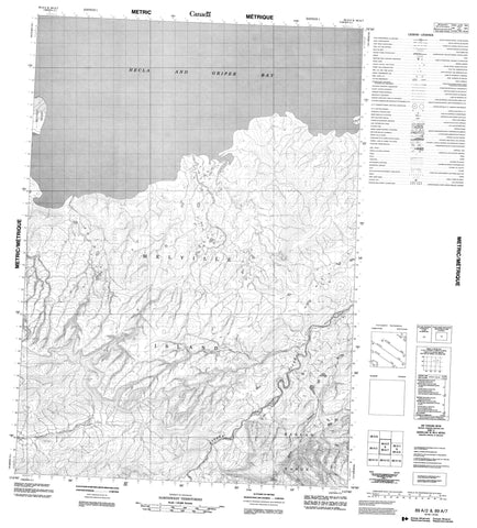 089A02 No Title Canadian topographic map, 1:50,000 scale