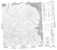 089A06 Cleverly Point Canadian topographic map, 1:50,000 scale