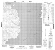 089B06 Snowpatch Point Canadian topographic map, 1:50,000 scale