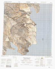 089B11 No Title Canadian topographic map, 1:50,000 scale