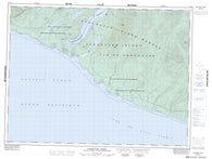 092C10 Carmanah Creek Canadian topographic map, 1:50,000 scale