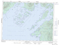 092C14 Barkley Sound Canadian topographic map, 1:50,000 scale