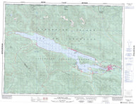 092C16 Cowichan Lake Canadian topographic map, 1:50,000 scale