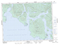 092E08 Hesquiat Canadian topographic map, 1:50,000 scale