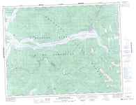 092E09 Muchalat Inlet Canadian topographic map, 1:50,000 scale