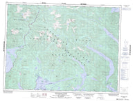 092F03 Effingham River Canadian topographic map, 1:50,000 scale