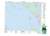 092F15 Powell River Canadian topographic map, 1:50,000 scale