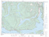 092F16 Haslam Lake Canadian topographic map, 1:50,000 scale