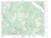 092G09 Stave River Canadian topographic map, 1:50,000 scale