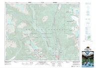 092G14 Cheakamus River Canadian topographic map, 1:50,000 scale