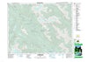092G16 Glacier Lake Canadian topographic map, 1:50,000 scale