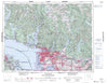092G Vancouver Canadian topographic map, 1:250,000 scale