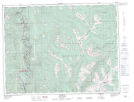 092H11 Spuzzum Canadian topographic map, 1:50,000 scale