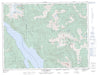 092H12 Mount Urquhart Canadian topographic map, 1:50,000 scale