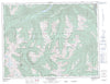 092H13 Scuzzy Mountain Canadian topographic map, 1:50,000 scale