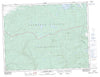 092H16 Paradise Lake Canadian topographic map, 1:50,000 scale
