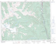 092I04 Lytton Canadian topographic map, 1:50,000 scale