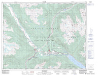 092J07 Pemberton Canadian topographic map, 1:50,000 scale