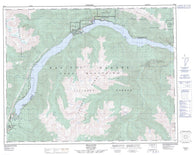 092J09 Shalalth Canadian topographic map, 1:50,000 scale
