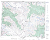 092J12 Mount Dalgleish Canadian topographic map, 1:50,000 scale