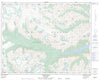 092J14 Dickson Range Canadian topographic map, 1:50,000 scale
