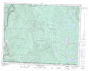 092K04 Brewster Lake Canadian topographic map, 1:50,000 scale