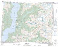 092K10 Orford River Canadian topographic map, 1:50,000 scale