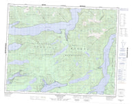 092K12 Glendale Cove Canadian topographic map, 1:50,000 scale