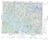 092K Bute Inlet Canadian topographic map, 1:250,000 scale