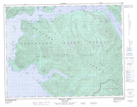 092L05 Mahatta Creek Canadian topographic map, 1:50,000 scale