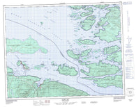 092L10 Alert Bay Canadian topographic map, 1:50,000 scale