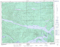 092L12 Quatsino Canadian topographic map, 1:50,000 scale