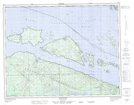 092L13 Shushartie Canadian topographic map, 1:50,000 scale
