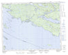 092L14 Bradley Lagoon Canadian topographic map, 1:50,000 scale