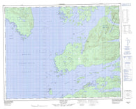 092M05 Goose Bay Canadian topographic map, 1:50,000 scale