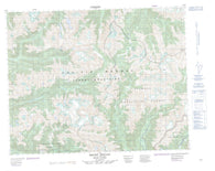 092M07 Mount Philley Canadian topographic map, 1:50,000 scale