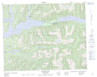 092M11 Rivers Inlet Canadian topographic map, 1:50,000 scale