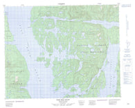092M12 Fish Egg Inlet Canadian topographic map, 1:50,000 scale
