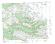 092M16 Sheemahant River Canadian topographic map, 1:50,000 scale