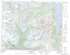 092N01 Chilko Mountain Canadian topographic map, 1:50,000 scale