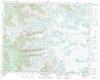 092N02 Homathko Icefield Canadian topographic map, 1:50,000 scale