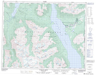 092N08 Stikelan Creek Canadian topographic map, 1:50,000 scale