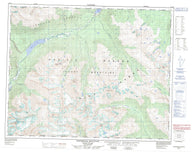 092N10 Razorback Mountain Canadian topographic map, 1:50,000 scale