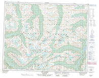 092N11 Siva Glacier Canadian topographic map, 1:50,000 scale