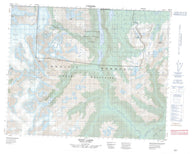 092N13 Knot Lakes Canadian topographic map, 1:50,000 scale