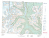 092N13 Knot Lakes Canadian topographic map, 1:50,000 scale